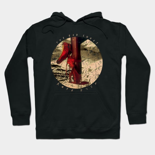 Vintage Kate Bush Tribute Vintage Look Fanart Hoodie by We Only Do One Take